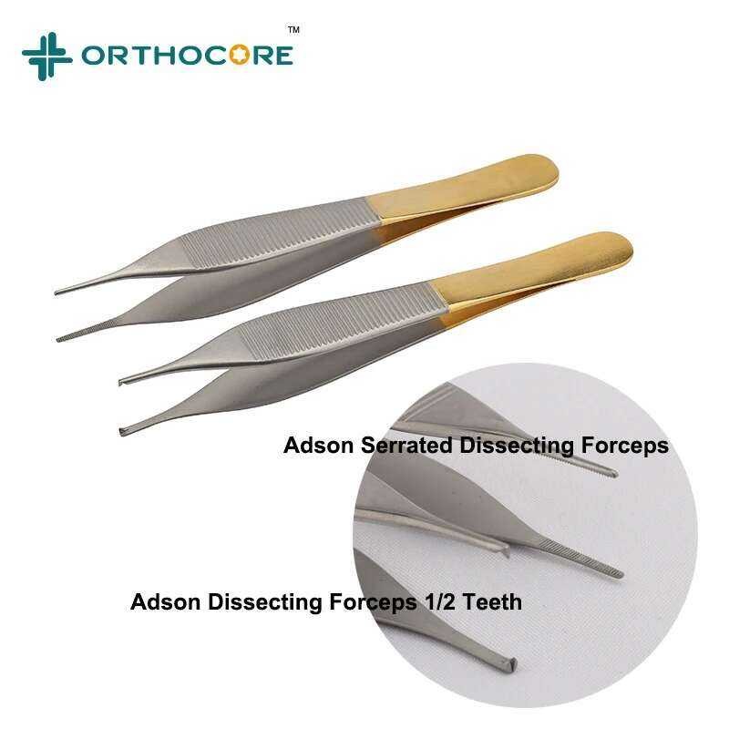 Adson Forceps Soft Tissue Instruments Veterinary Orthopedic Instruments ...