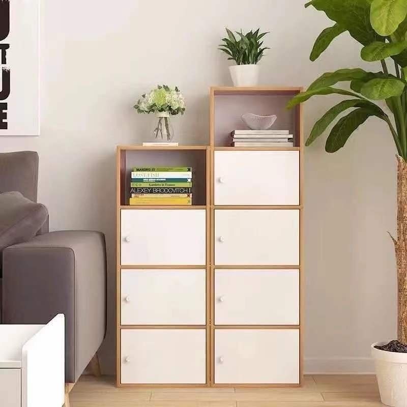 3-Storey Bedside table Locker Bookcase Home Living Room Locker Simple ...