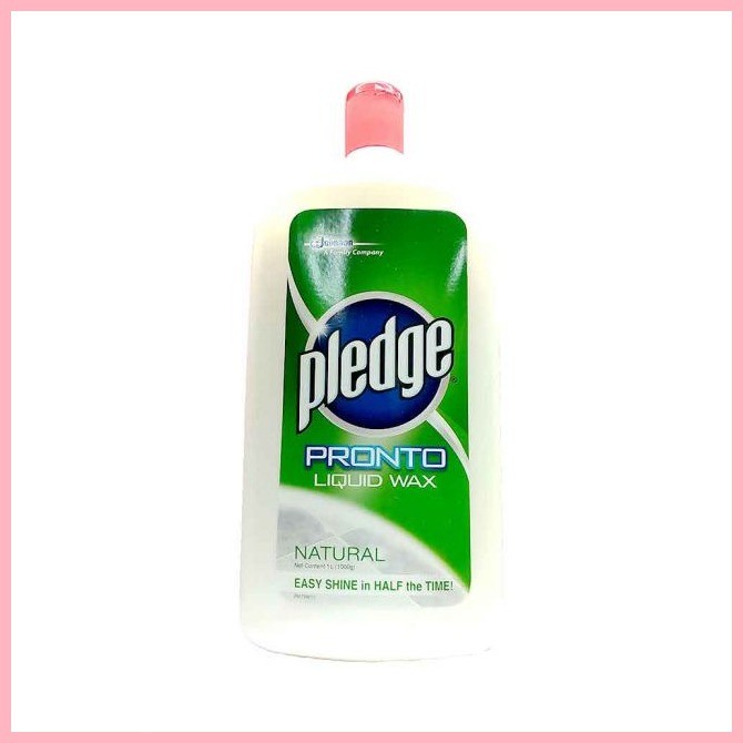 Pledge Pronto Liquid Wax Natural 1l | Shopee Philippines