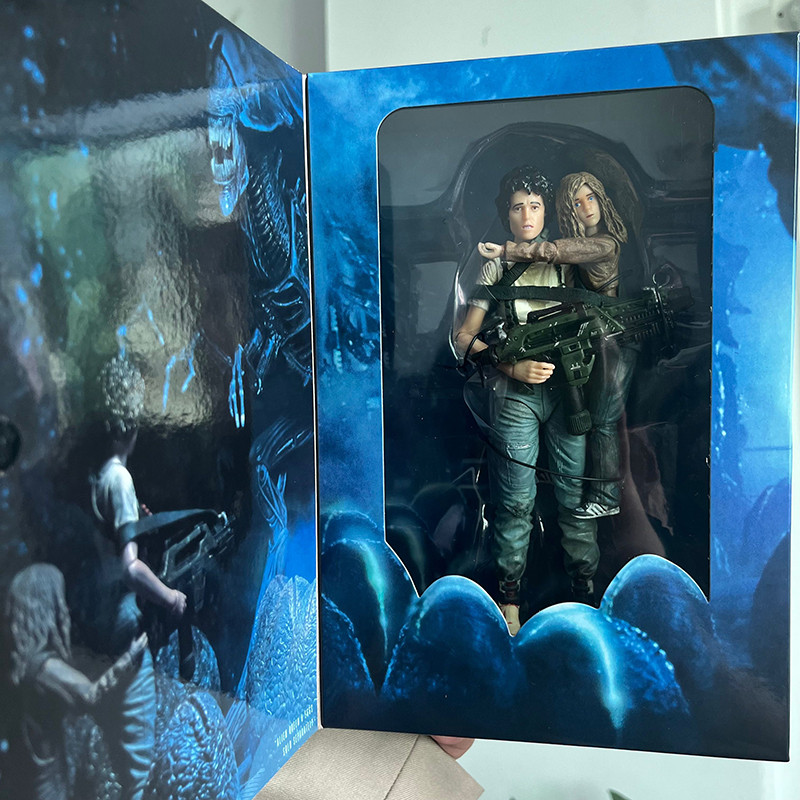 NECA ALIEN 2 LT Ellen Ripley Newt Giger Xenomorph Facehugger Aliens ...