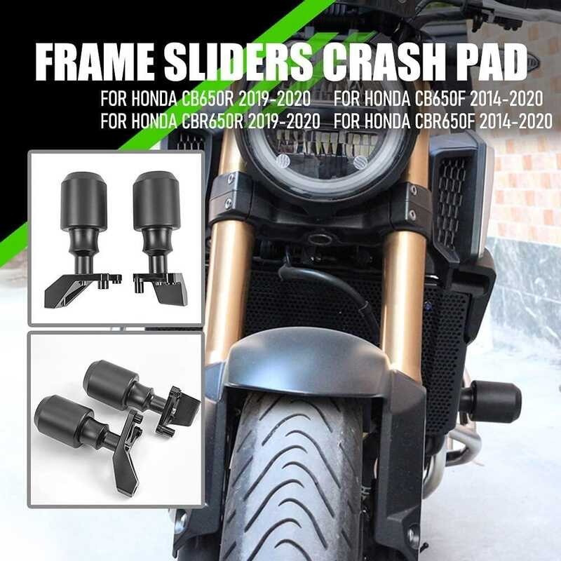 Motorcycle Allotmark Aluminum Engine Frame Sliders Anti Crash Pad ...