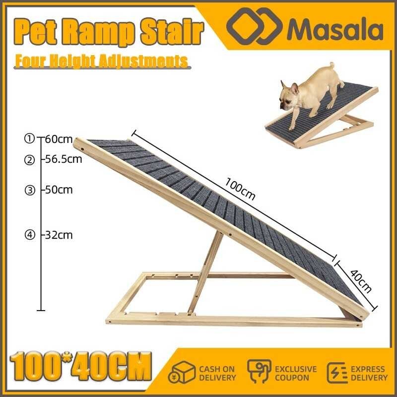 Mag-Foldable 2024 COD Pet Ramp Stair 4-Height Adjustable Load 80 KG ...