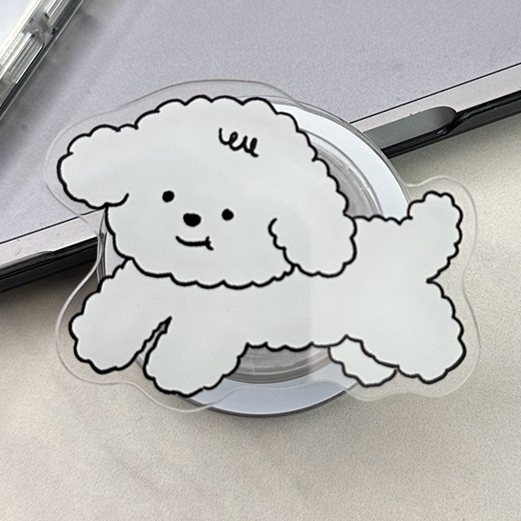 Magnetic Attraction Phone Holder Creative Stand Kickstand Cartoon ...