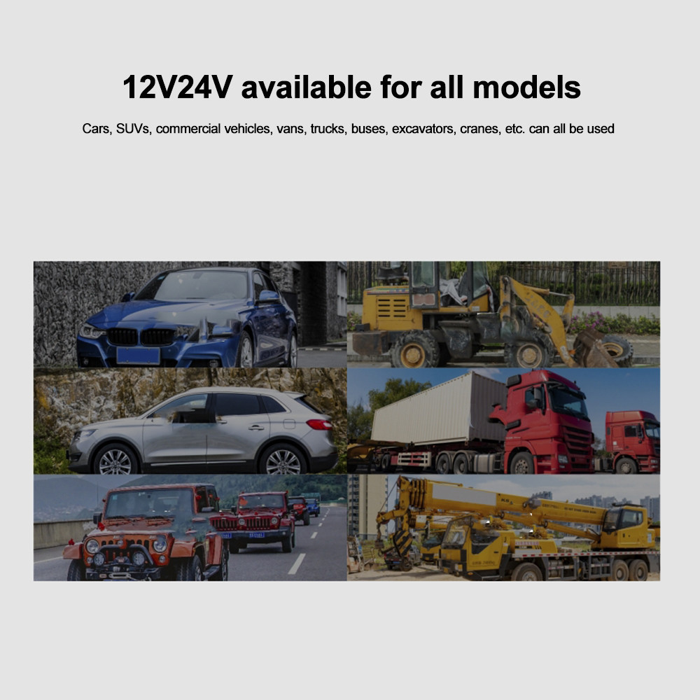 (Local Seller) 12V/24V 120W Car Cigarette Lighter Adapter 4 in1 Socket