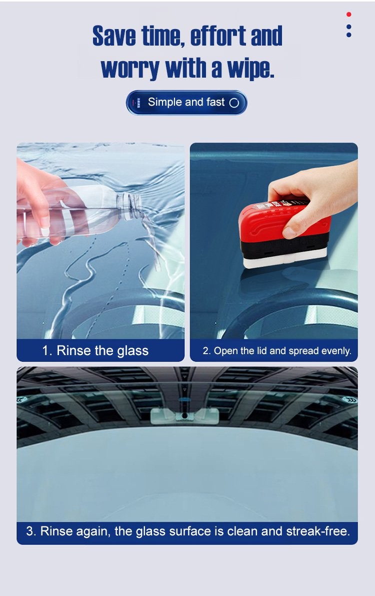 [Strongly Remove] Car Dirt Windshield Glass Oil Film Remover/Automotive