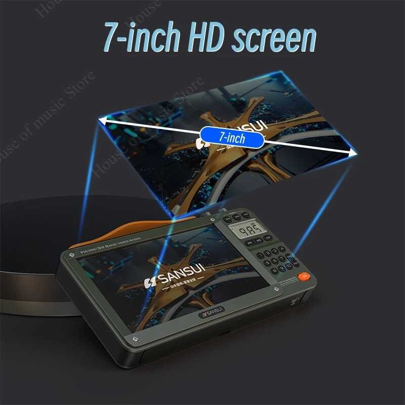 Ng Magbabasa EBook Sa Sansui F51 7Inch High Definition Screen