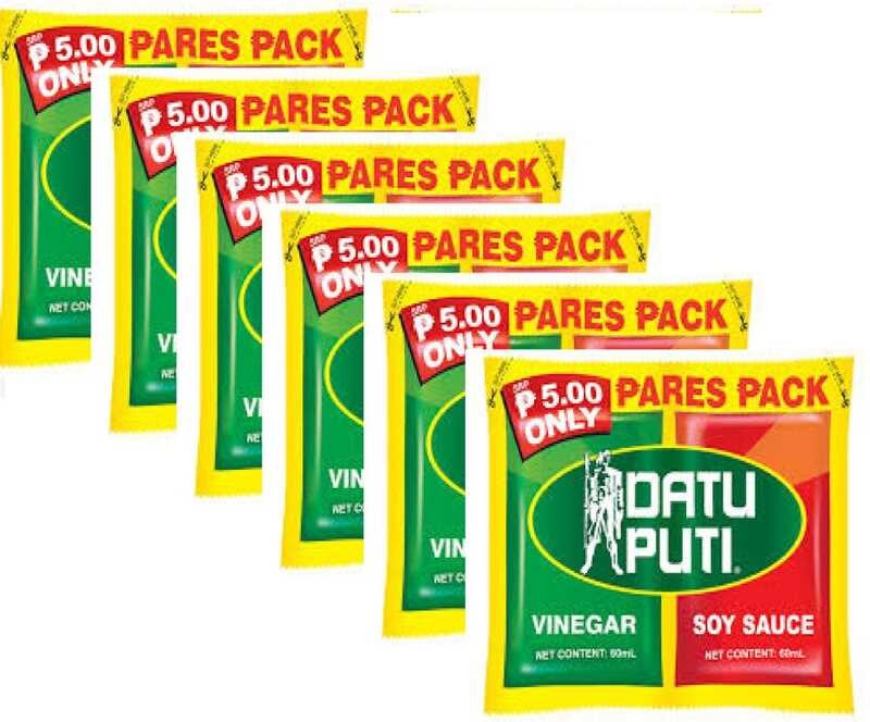 Datu Puti Vinsoy Pares Pack 60Ml 6S | Shopee Philippines