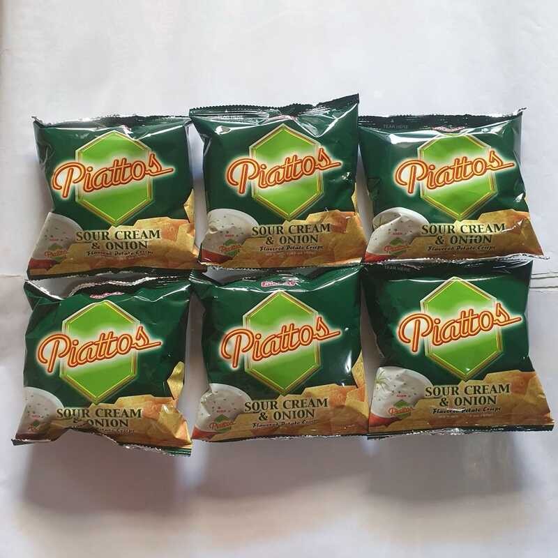 6 Packs Piattos Sour Cream & Onion 40G CWY | Shopee Philippines