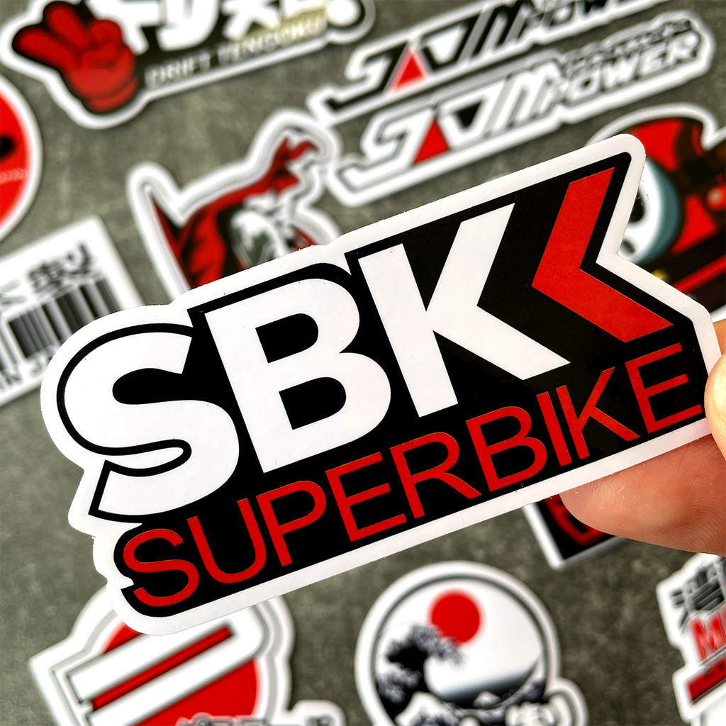 JDM Mixed Motorcycle Sticker Yoshimura Reflective Helmet Decal Osaka ...