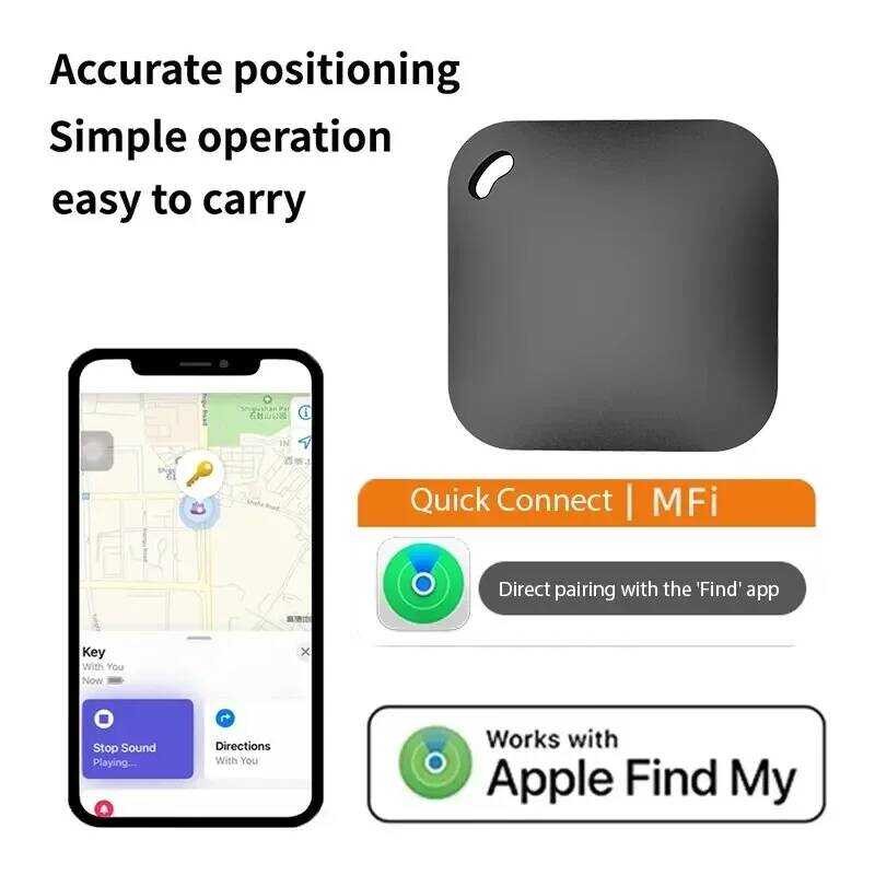 Xj Smart Bluetooth GPS Tracker Work With Find My APP Itag Anti Lost ...