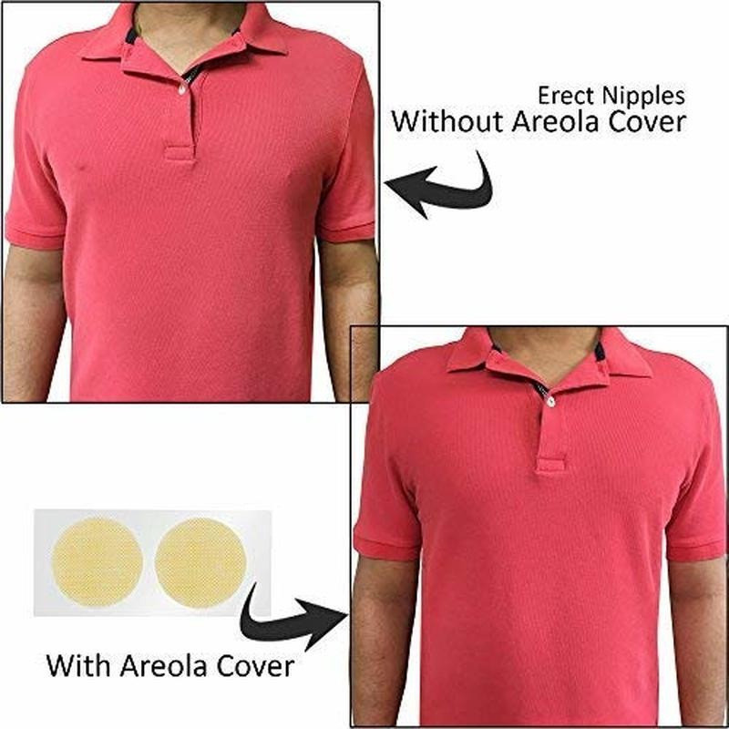 Ultrathin Men Nipple Cover - Self Adhesive Chest Paste - Running ...