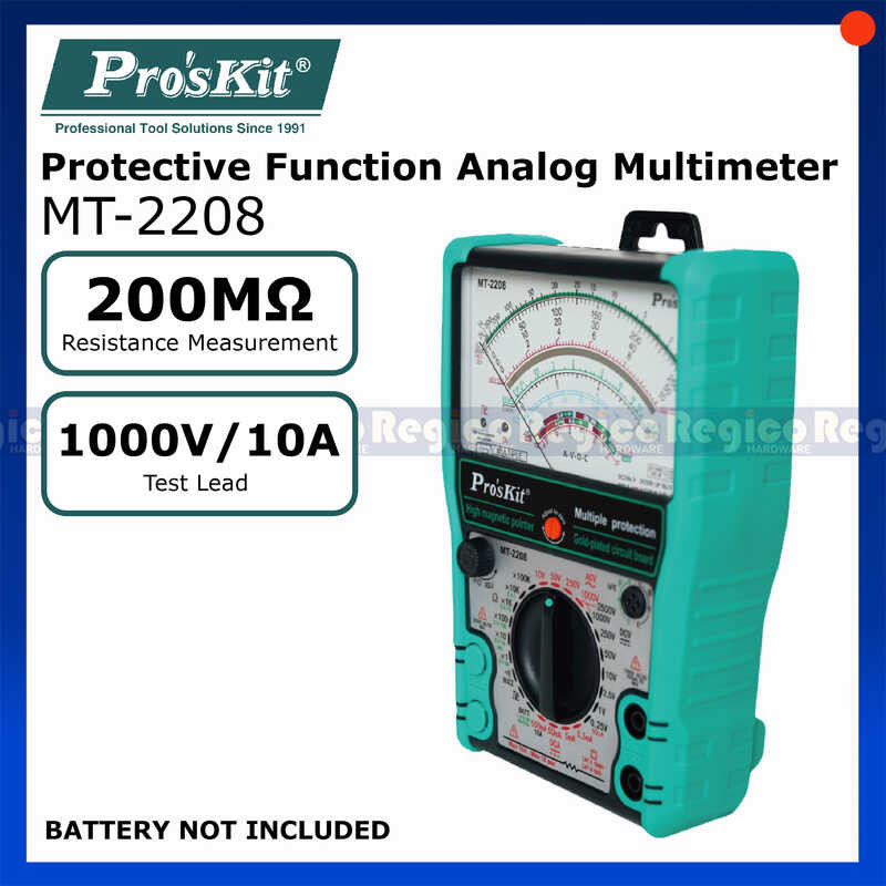 Proskit Analog Multimeter Tester Multimeter Multimeter Voltmeter ...