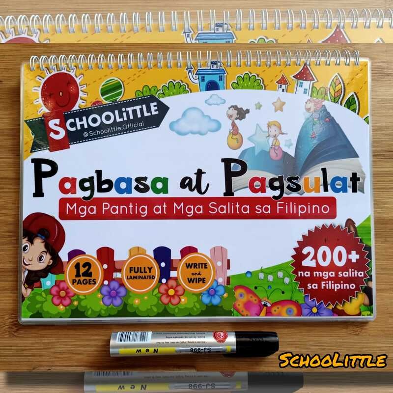 Pagbasa COD Pagsulat Pantig at Salita [UNK] Laminated Reading Book sa ...