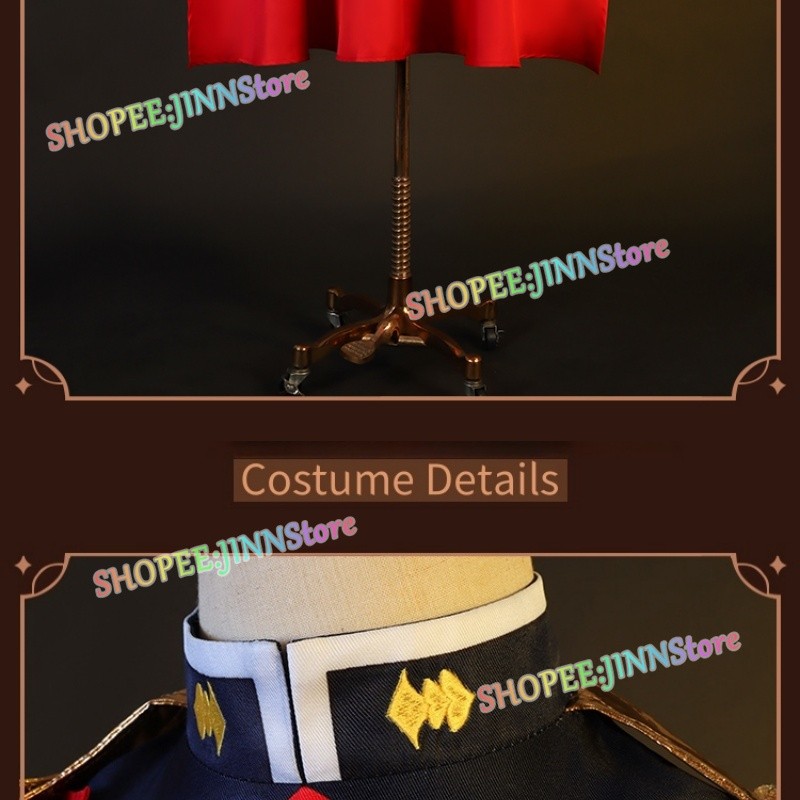 - JINN - Mato Seihei no Slave Ren Yamashiro Cosplay Costume Chained ...