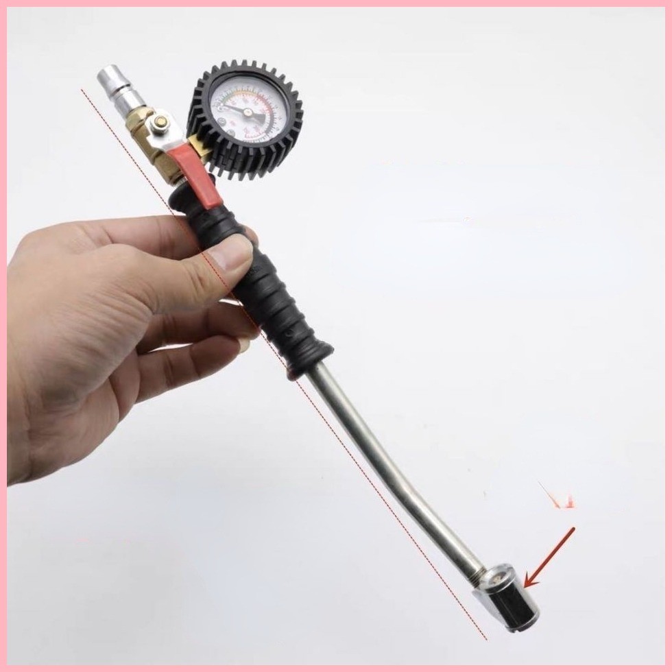 ⊙ Car Van Tyre Pressure Guage Meter Air Inflator Dial Compressor