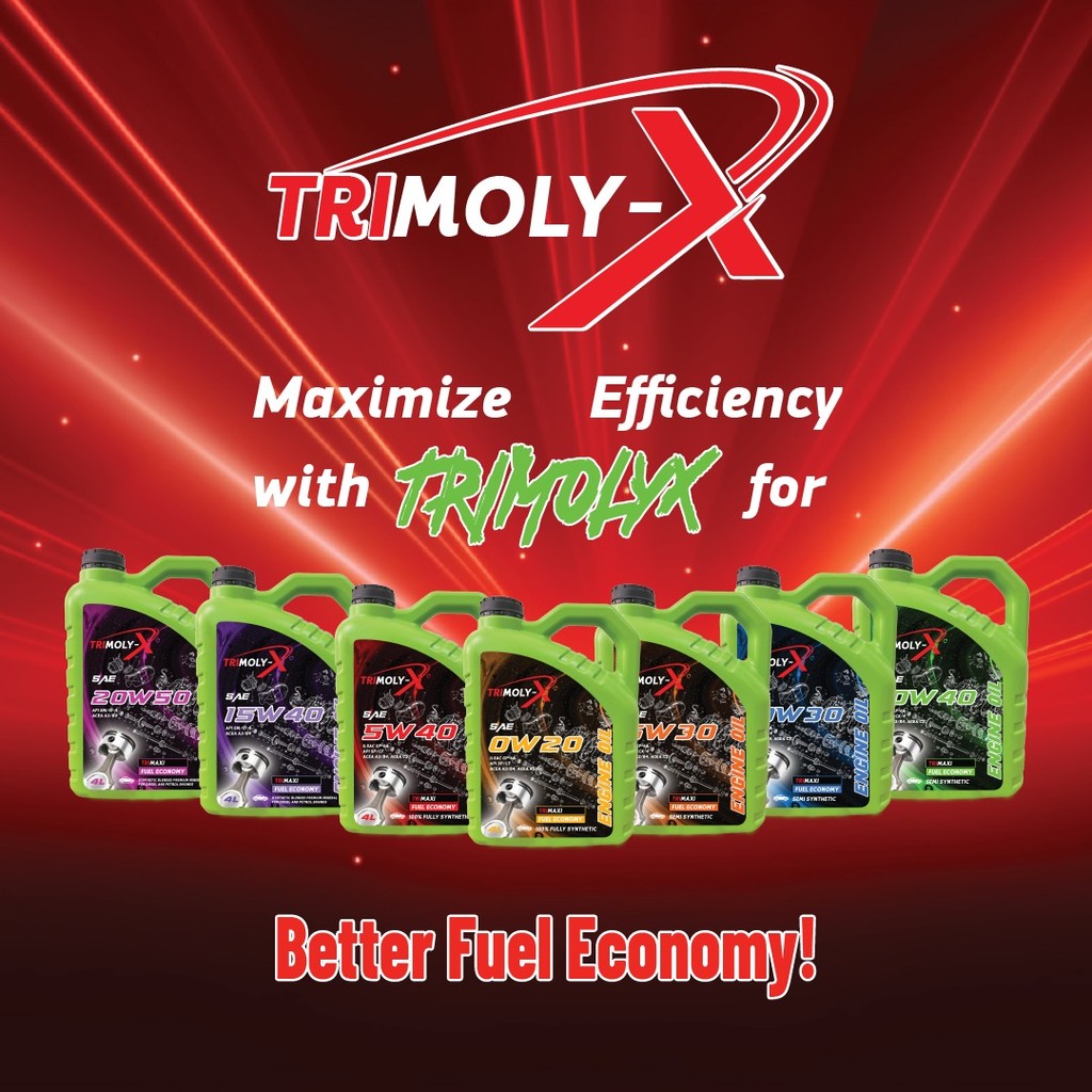 TRIMOLY-X TRIMOLYX 5W30 SEMI SYNTHETIC ENGINE OIL SP/CF 4L Car ...