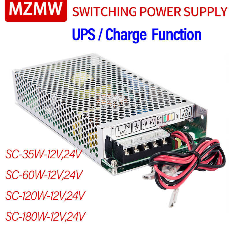 MZMW UPS/Charge Function Switching Power Supply SC35W 60W 120W 180W