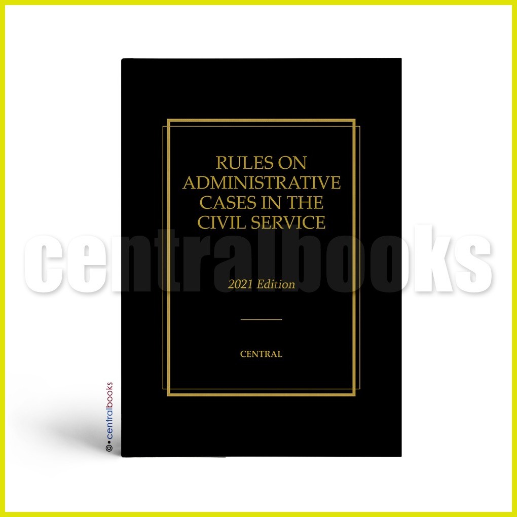 ♂ Rules on Administrative Cases in the Civil Service 2021 by CBSI