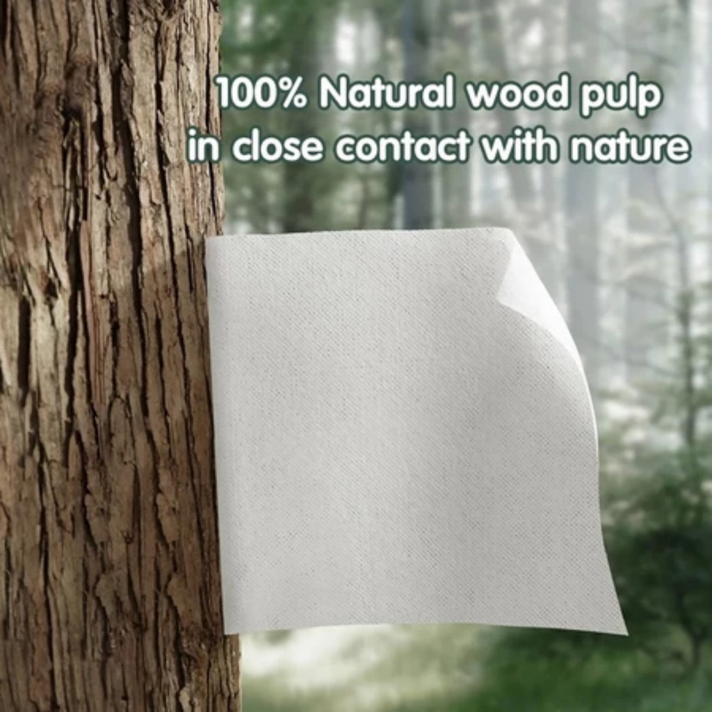 Golden Monkey Native Wood Pulp Facial Tissue 4 ply Interfolded Paper ...