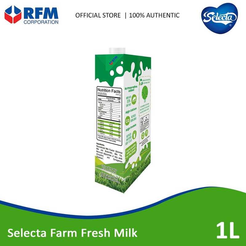 BH Selecta Farm Fresh Milk - Family Pack 1 Liter | Shopee Philippines
