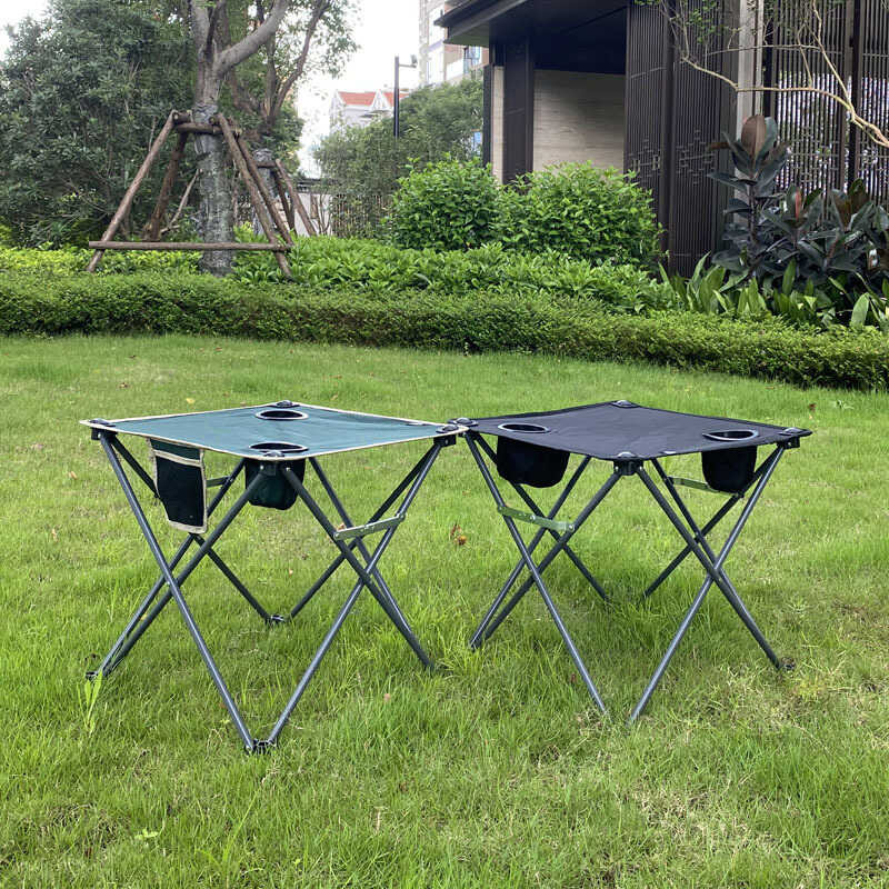 Outdoor Folding Table Fishing Table Beach BBQ Picnic Table Portable ...