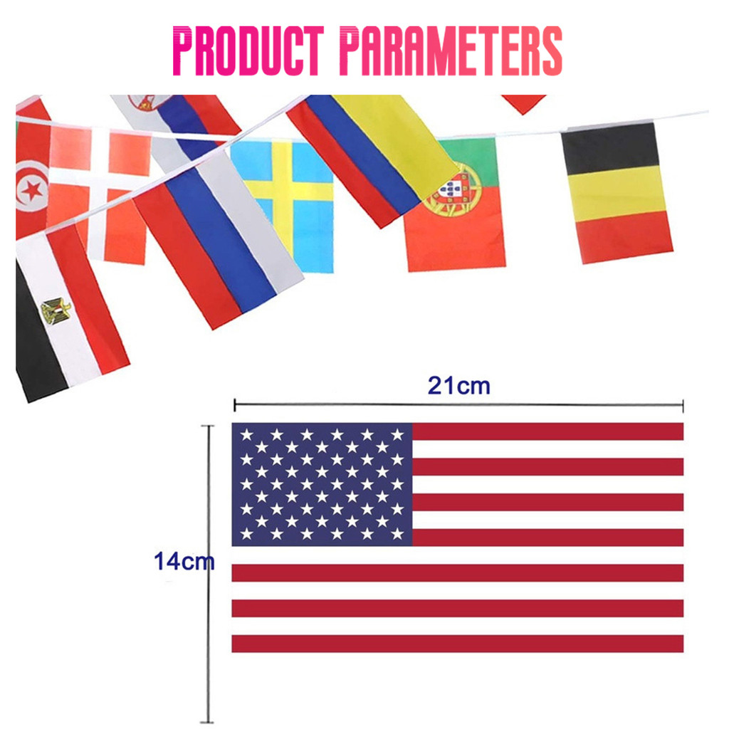 30M World Flags String 100 Countries Country Flags Multi-Cultural Party ...
