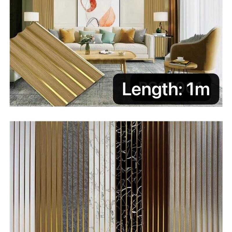 1Pcs Minahome PVC Wall Panel Ceiling High Quality Grooved Panel For ...