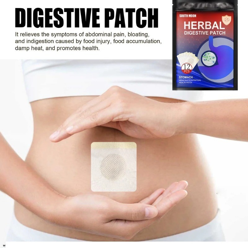 South Moon Stomach Digestive Patches Gastric Ulcer Stomach Pain ...