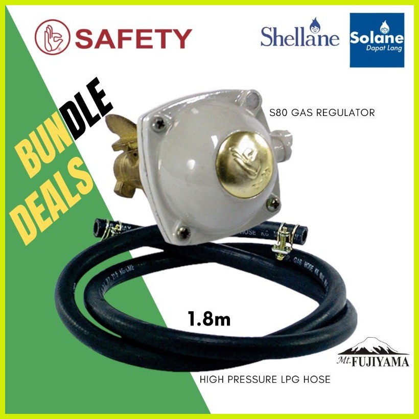 ۞ Safety Gas Stove LPG Regulator for Solane or Shellane and Fujiyama ...