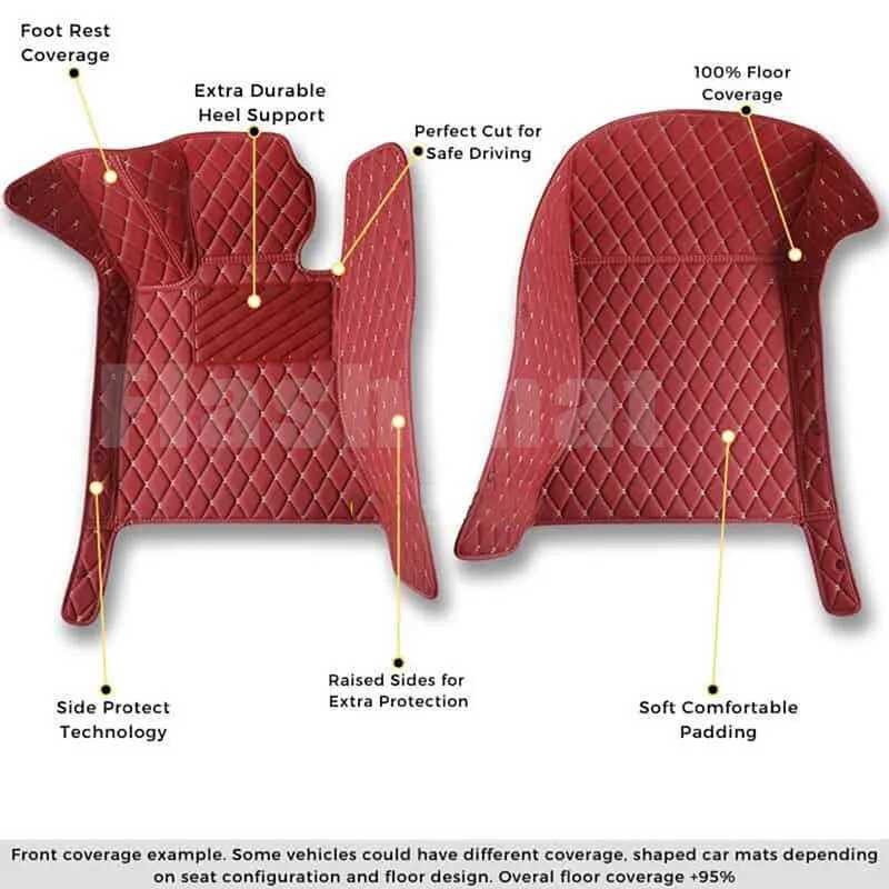 Custom Leather Car Or Mats For Subaru WRX Impreza Ascent Outback