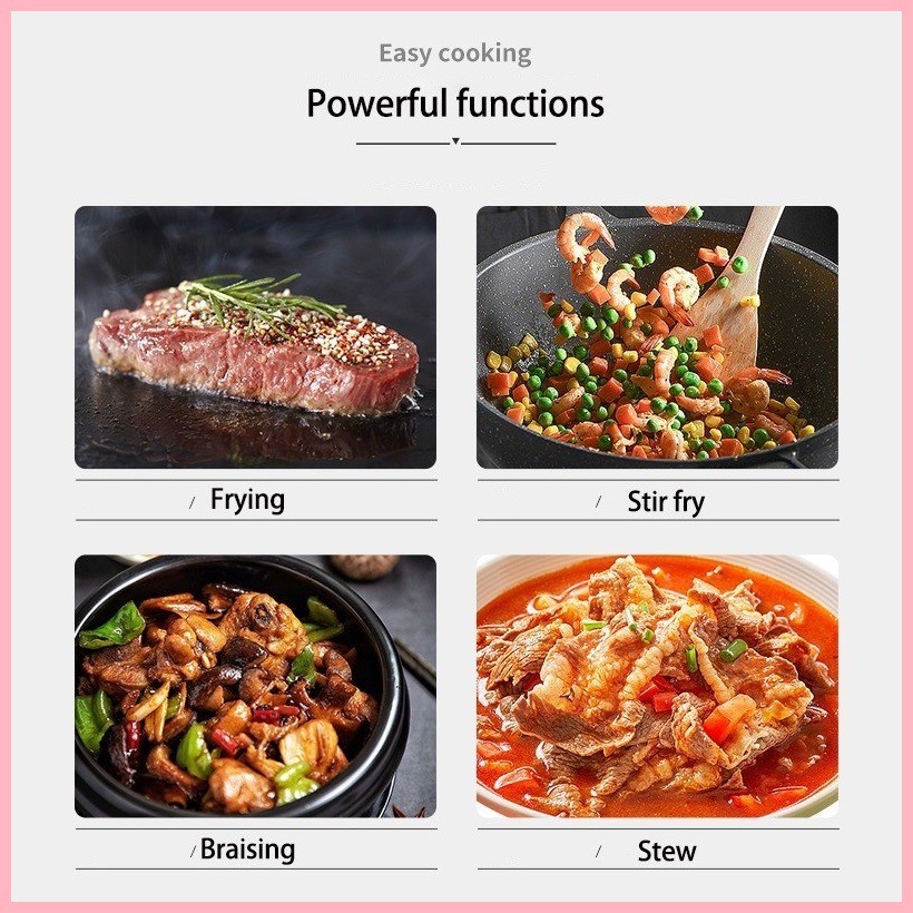 ♠ Double Burner Gas Stove Heavy Duty Stove Kitchen Appliance With Cover