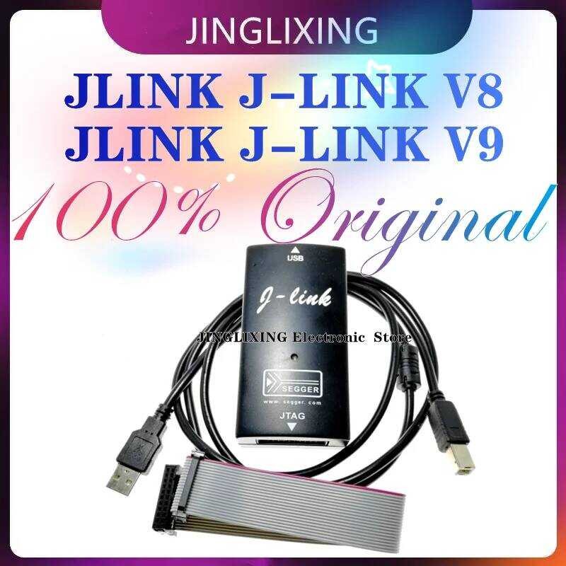 522 1Pcs Lot New Original V8 JLINK J Link V9 Usb Jtag Adapter Emulator ...