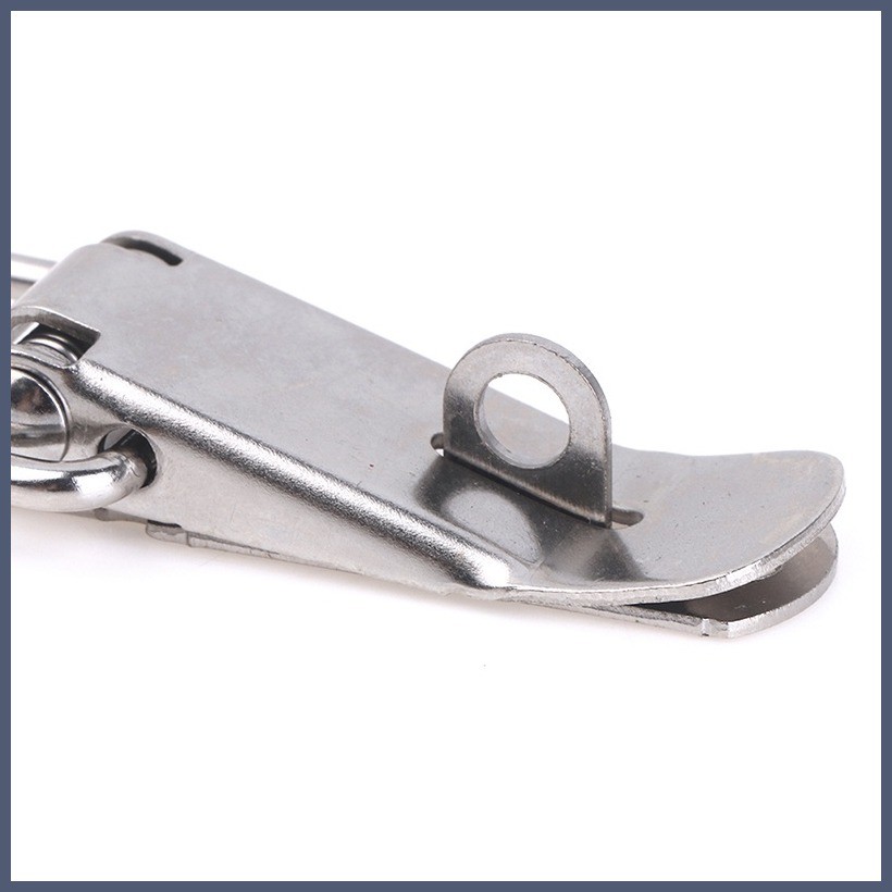 ☪ 10pcs/set Spring Loaded Toggle Lock Clasp Cold-Rolled Steel Spring ...