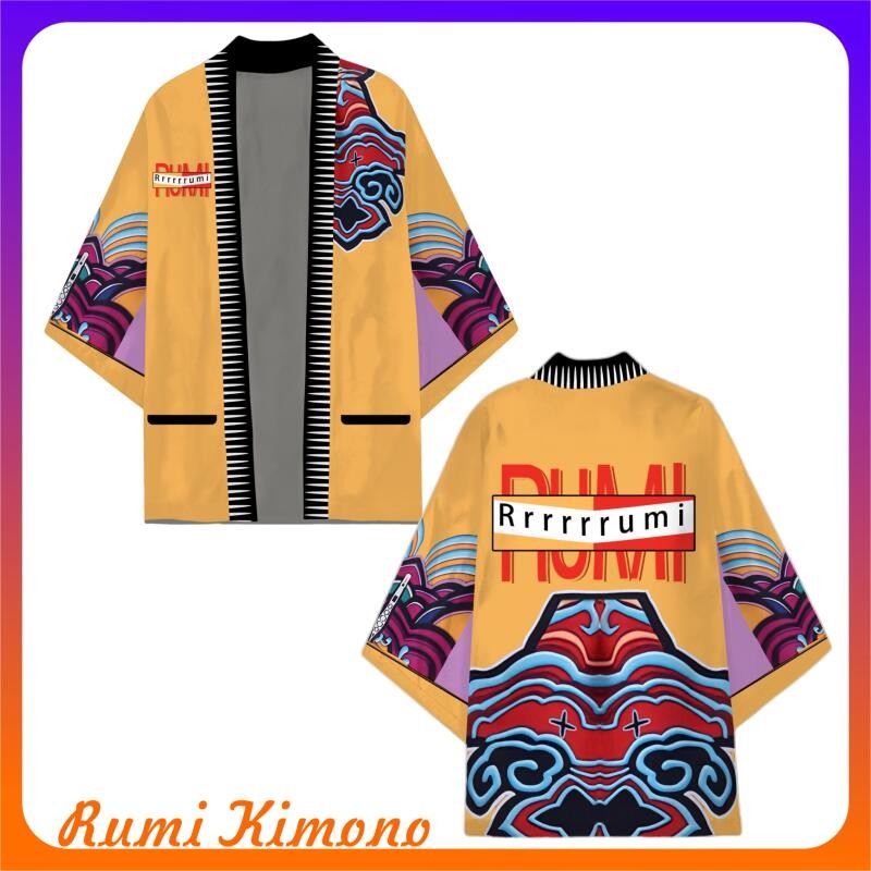 2025 New Movie Rumi Hunters Cosplay Costume for Women Halloween K-Pop ...
