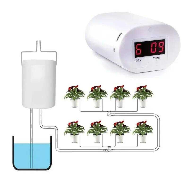 2/4/8 Heads Automatic Watering Pump Controller Plant wer Home Sprinkler ...