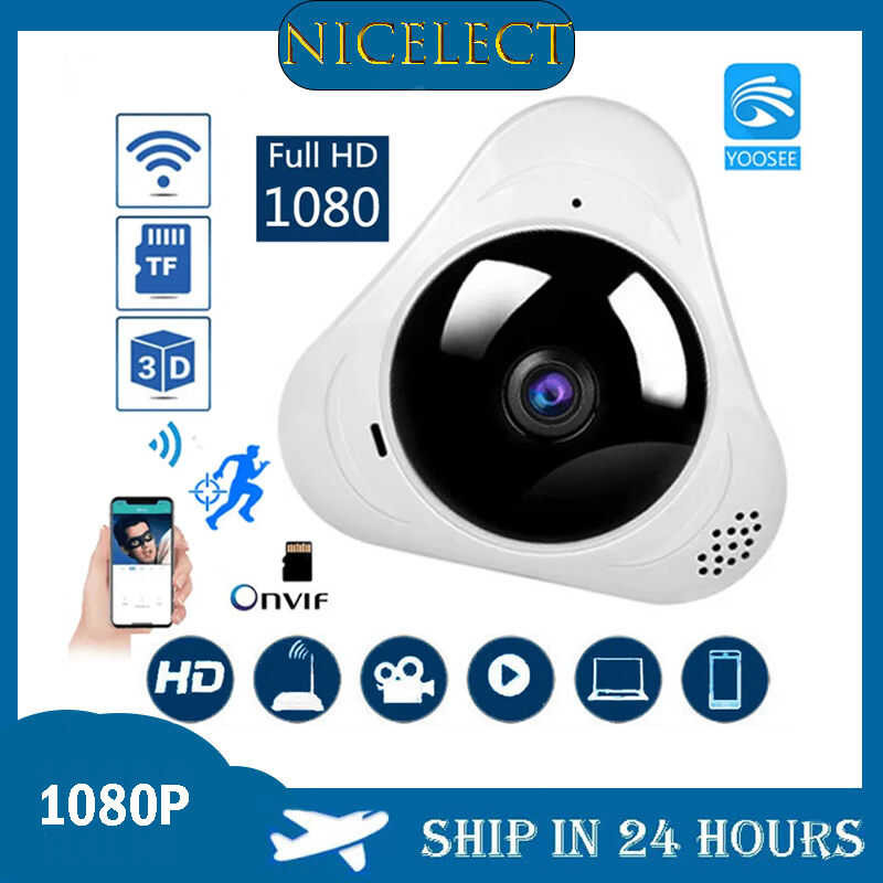 89C YOOSEE 3D VR 360 Degree Panoramic Camera 360 Degree Wifi Camera ...