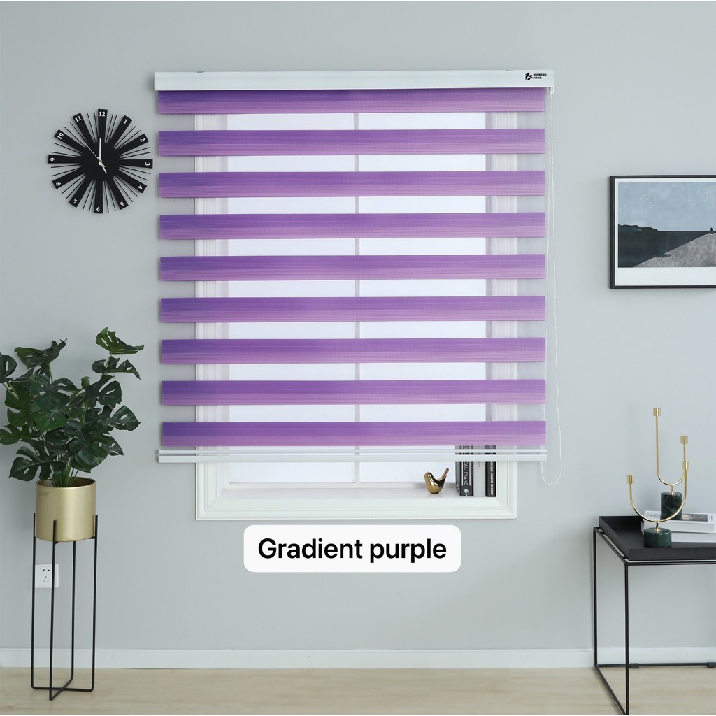Gradient Korean Venetian Modern Design Tri Color window blinds Design ...