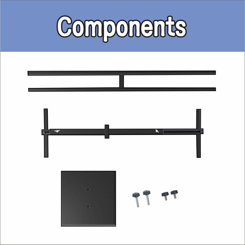 【in stock】Double sided Board Banner KT Pedestal Stand Poster Sintra ...