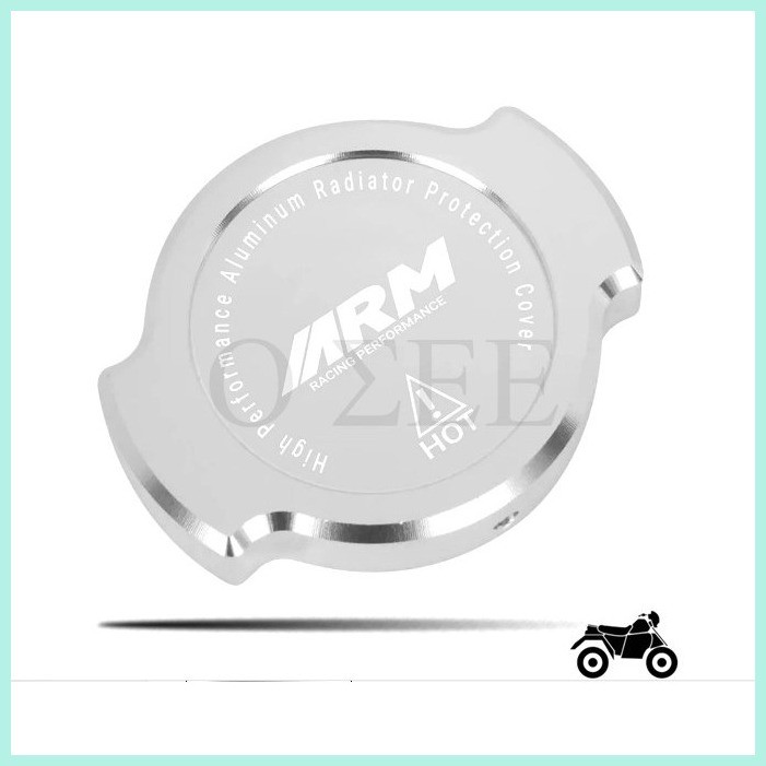 ARM Radiator Cap Cover Aluminum Full CNC Universal With Sticker 5 color ...