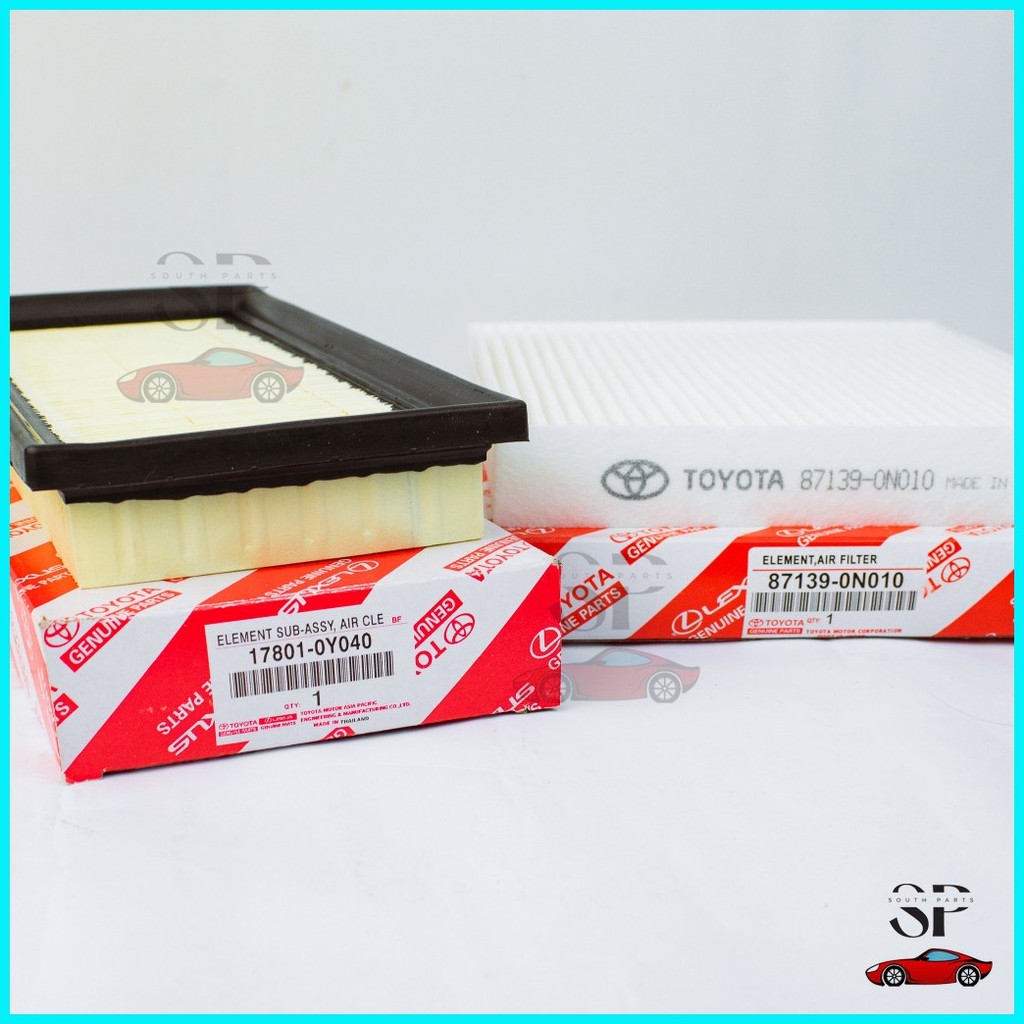 TOYOTA BUNDLE Cabin & Air Filters For TOYOTA VIOS (2014 - Present ...