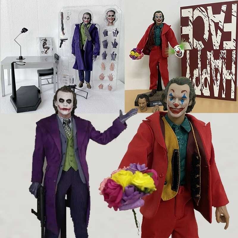 HC Hot Joker Figure Comedian Play Arts Clown Male Jacques Phoenix The ...