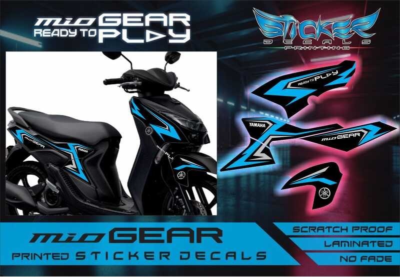 Gear Mio Sticker Decals (Ald) | Shopee Philippines