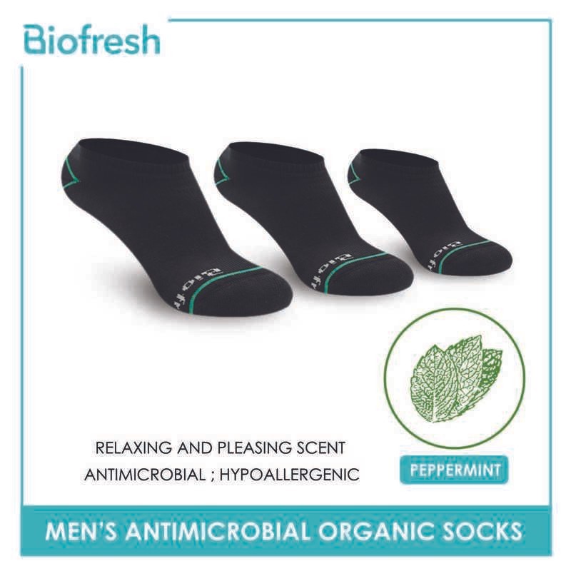 Biofresh Men’s Organic Scent Cotton Thick Sports Socks 3 pares s a ...