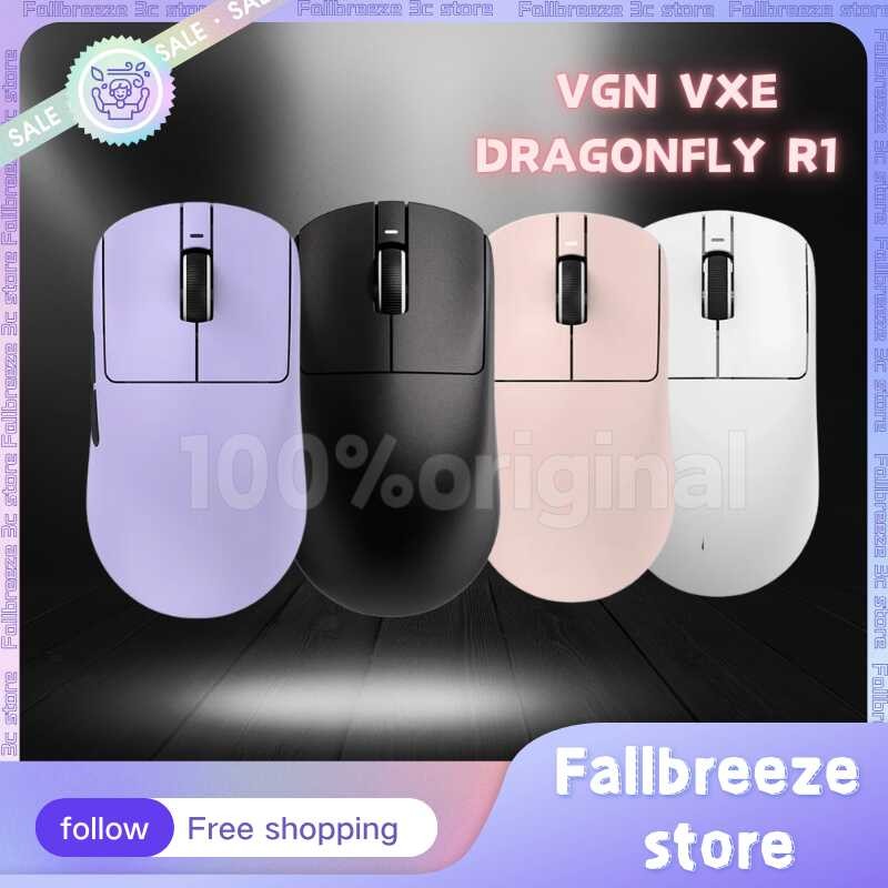 Vgn Dragoy R1 Wireless Mouse Tri Mode R1 Se Pro Max E-Sports Gaming ...