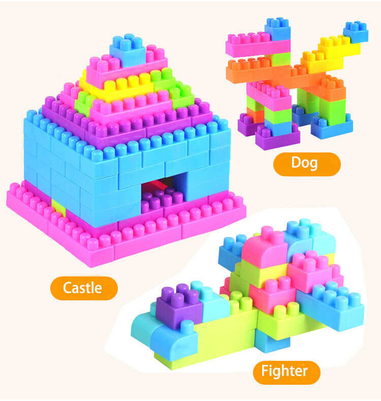 LY 500G Tungkol SA 250Pcs Puzzle Toys Block Toy Para SA Mga Bata ...