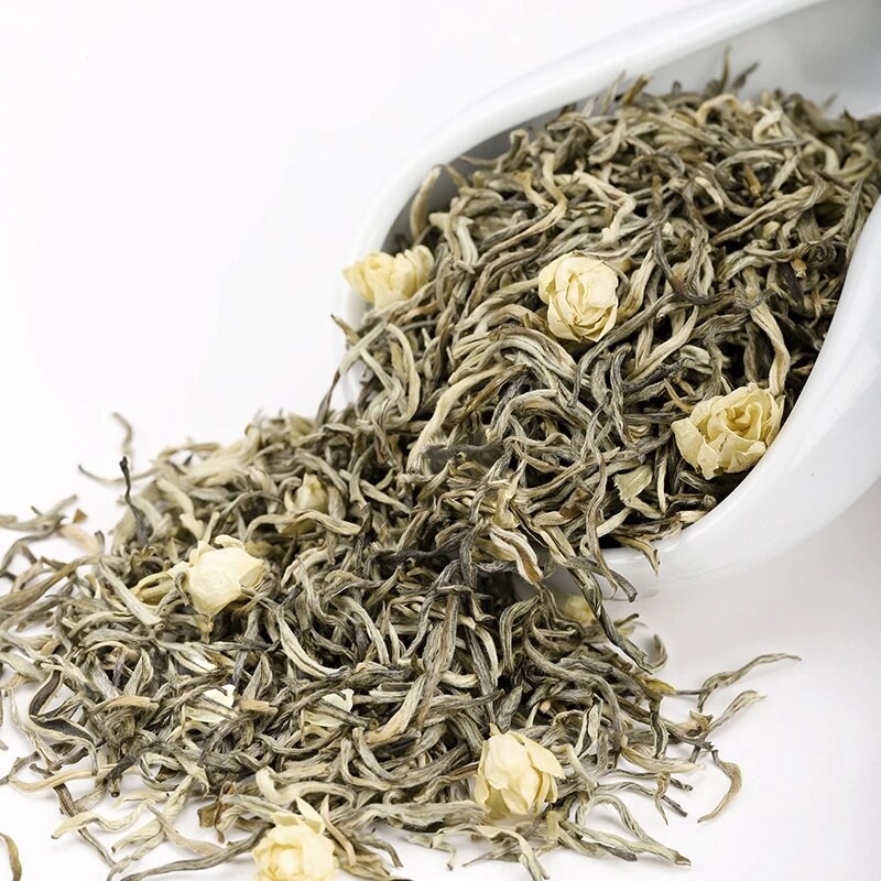 Natural Romantic Falling Snow Jasmine Tea 250g Premium Green Delight