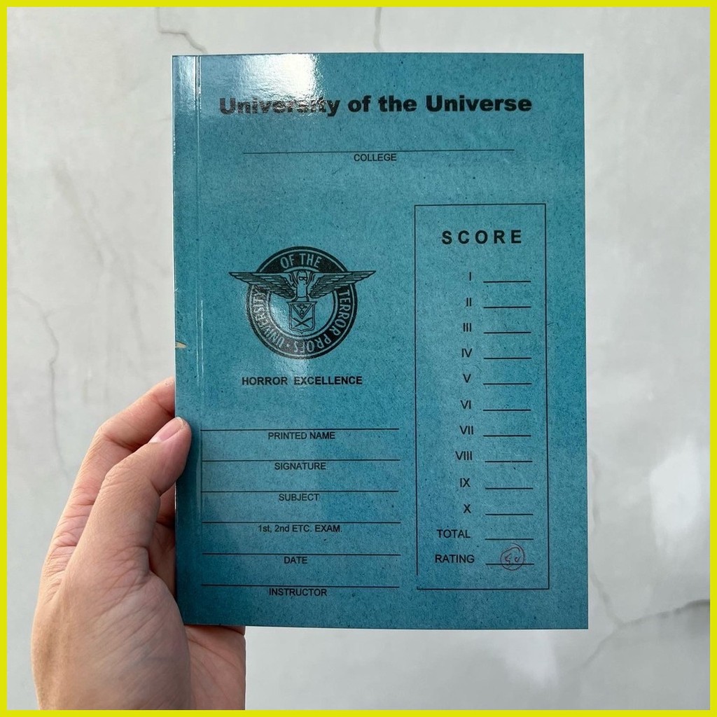 ☃ ⭐ The Terror Prof Blue Book - Kikomachine Komix Special Edition ...