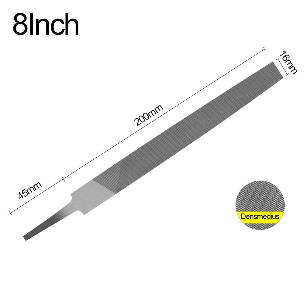 6/8Inch Flat Saw File High Hardness Middle Tooth Steel Steel Files ...