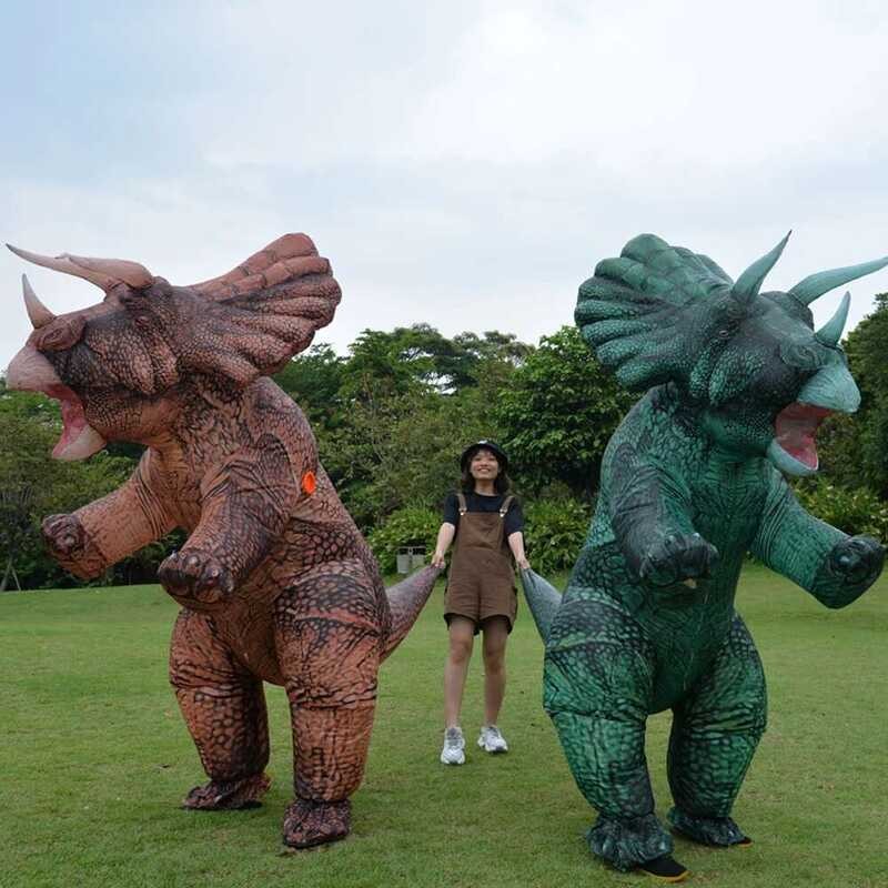 AA Iatable Dino T-Rex S.osaurus Pterosaur Triceratops Adult ...