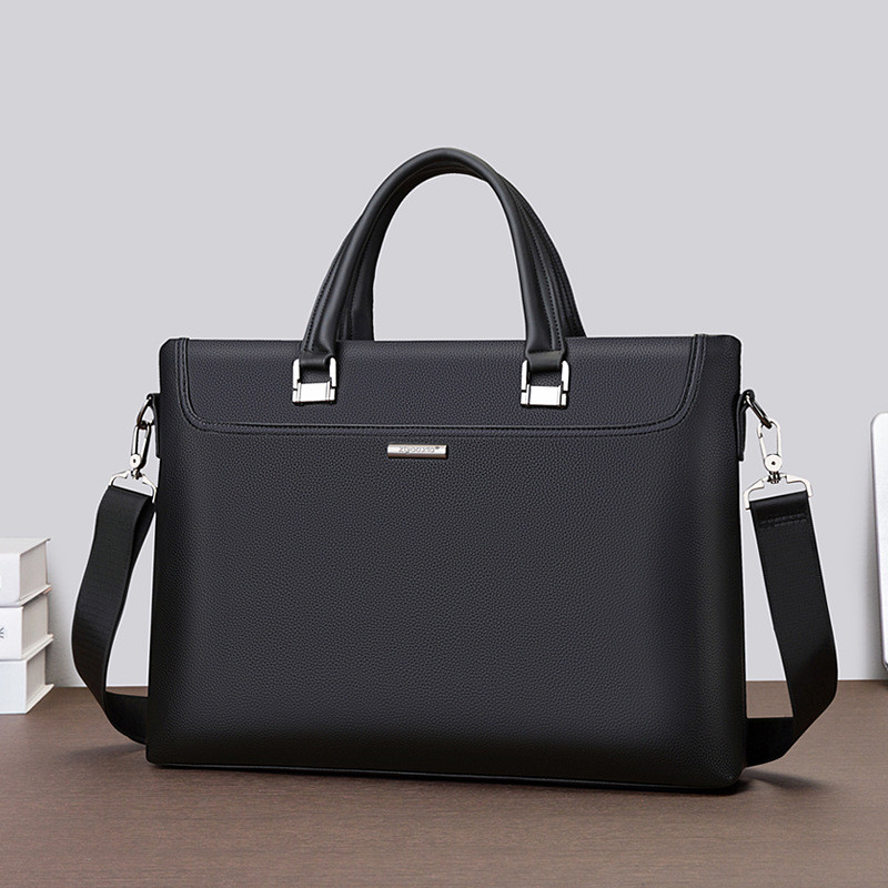 Ziyouxin 335 File Bag Men's Men's Leather Bag Briefcase Logo Briefcase ...